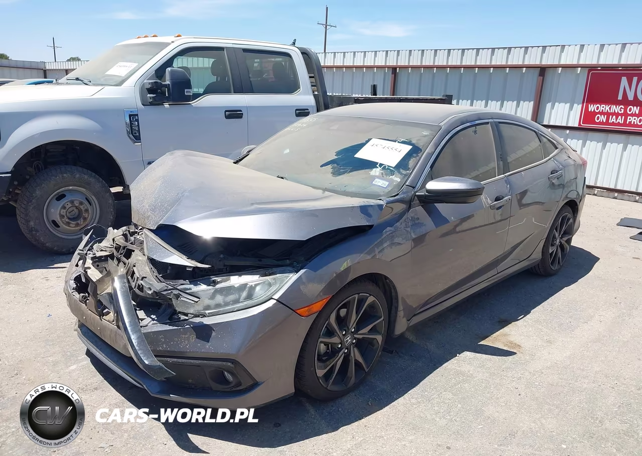 2020 Honda Civic Sport VIN:19XFC2F84LE000041 - 2