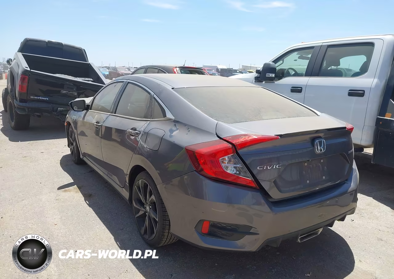 2020 Honda Civic Sport VIN:19XFC2F84LE000041 - 3