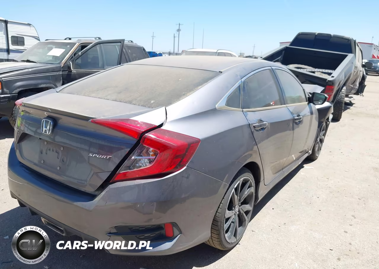 2020 Honda Civic Sport VIN:19XFC2F84LE000041 - 4