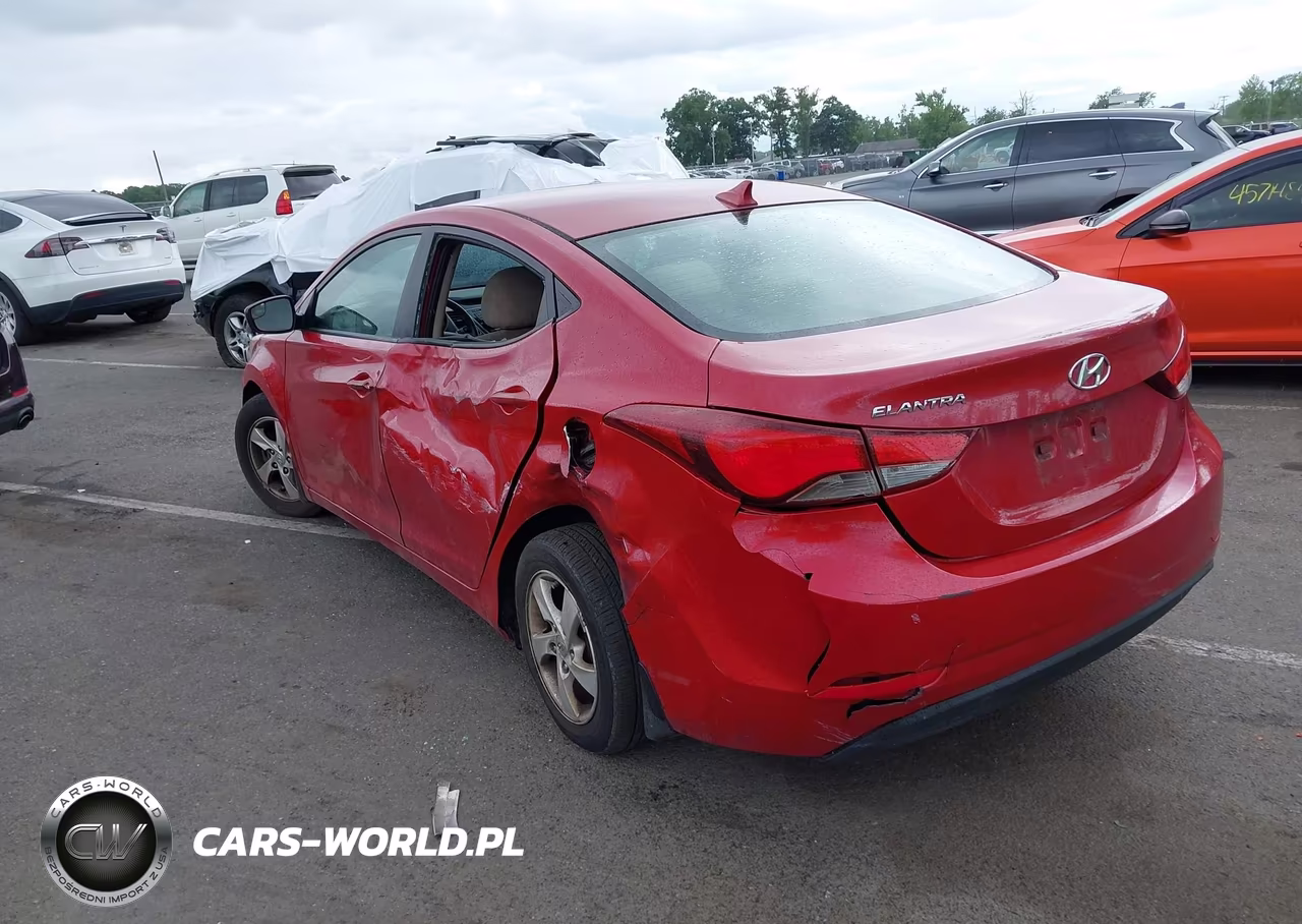 2015 Hyundai Elantra Se VIN:KMHDH4AE1FU442875 - 3