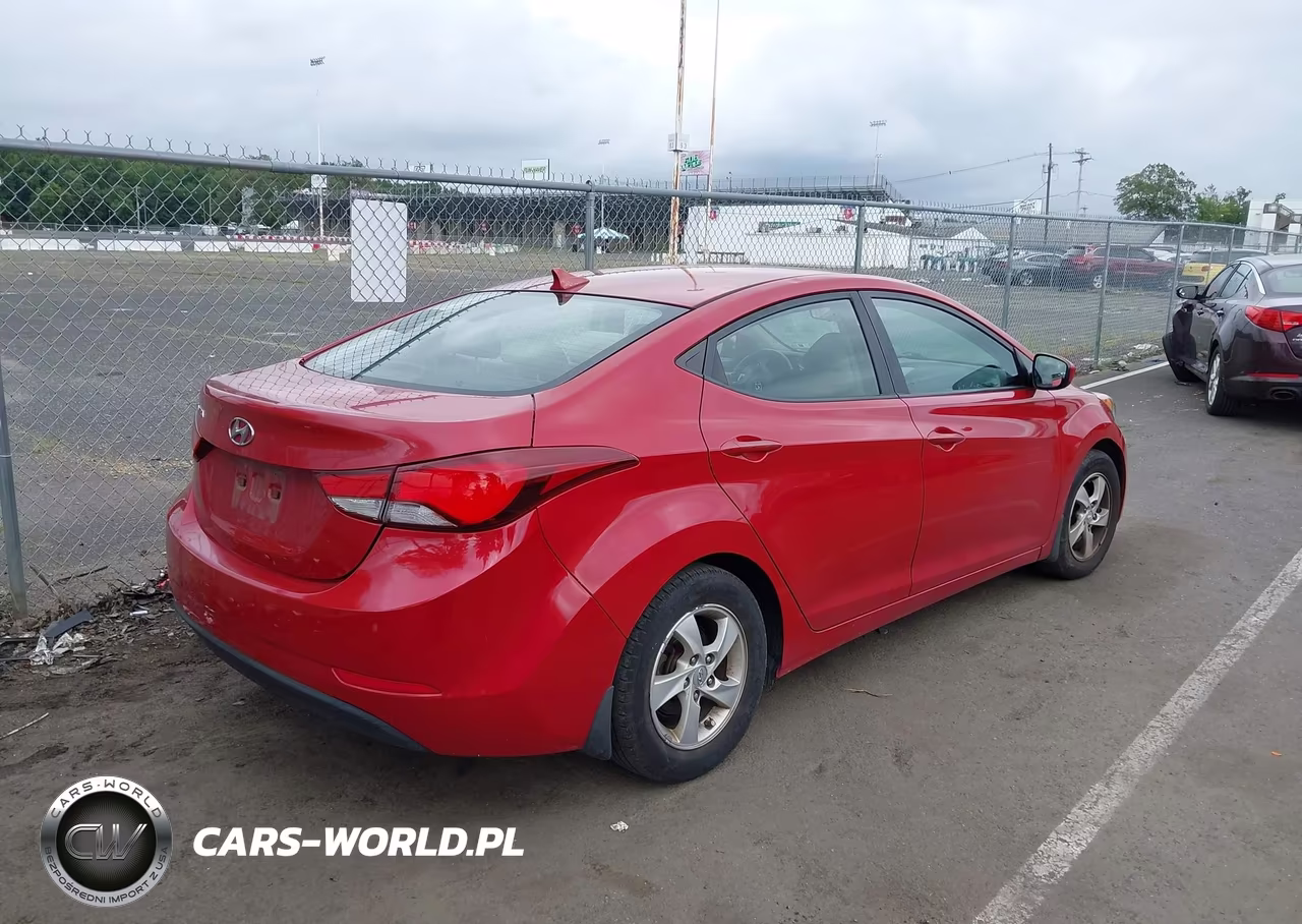 2015 Hyundai Elantra Se VIN:KMHDH4AE1FU442875 - 4