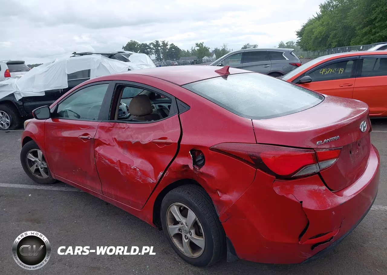 2015 Hyundai Elantra Se VIN:KMHDH4AE1FU442875 - 6