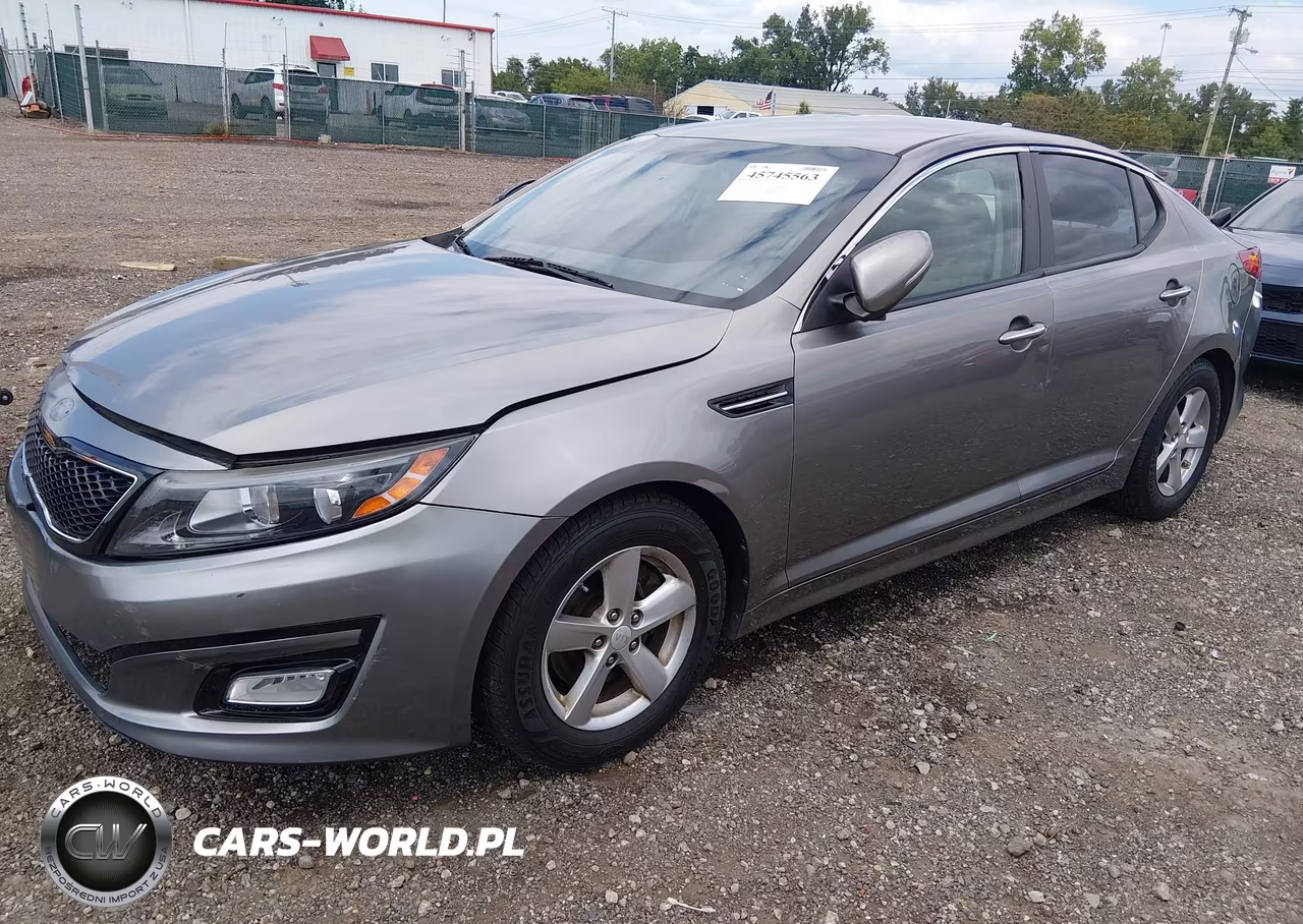 2014 Kia Optima Lx VIN:5XXGM4A76EG335596 - 2
