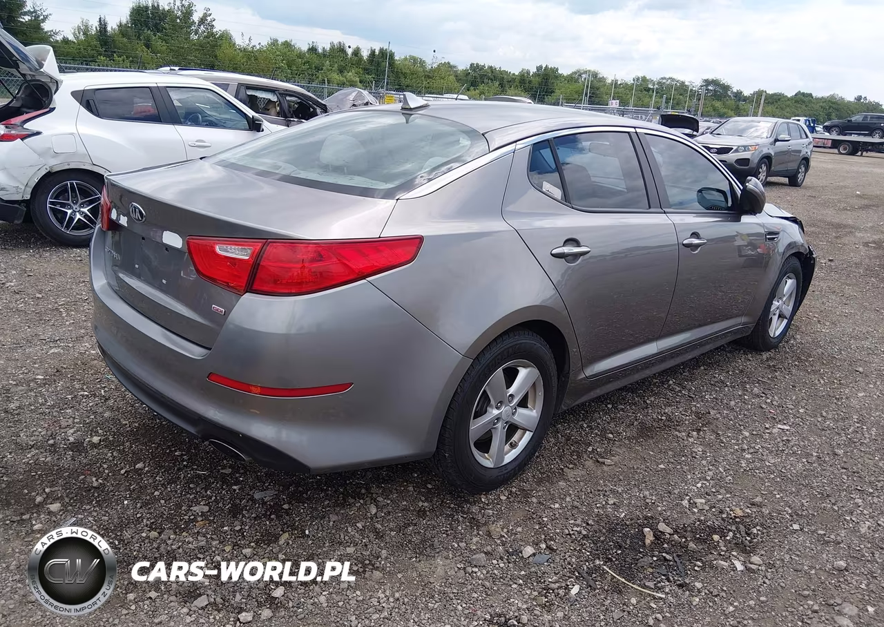2014 Kia Optima Lx VIN:5XXGM4A76EG335596 - 4