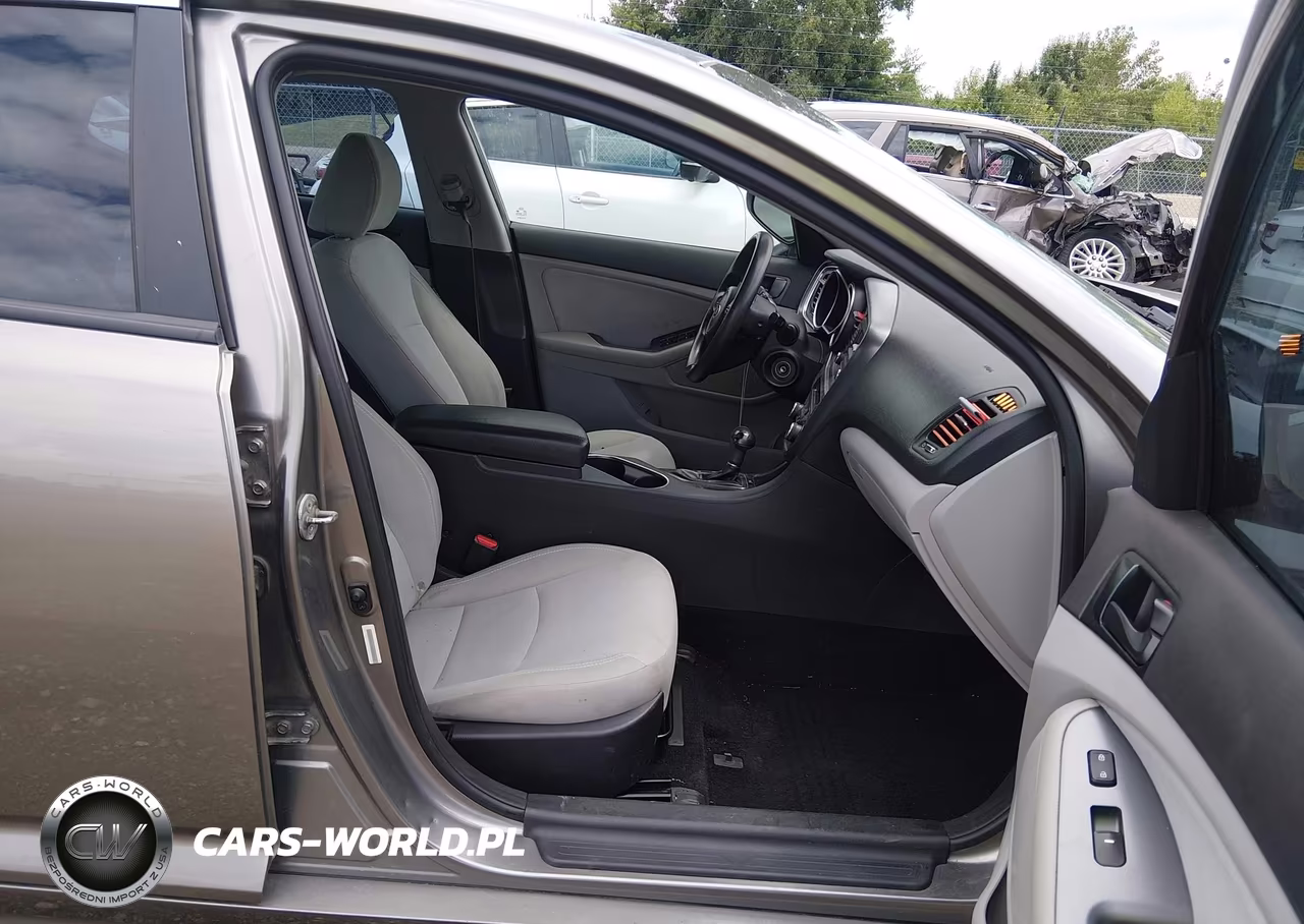 2014 Kia Optima Lx VIN:5XXGM4A76EG335596 - 5