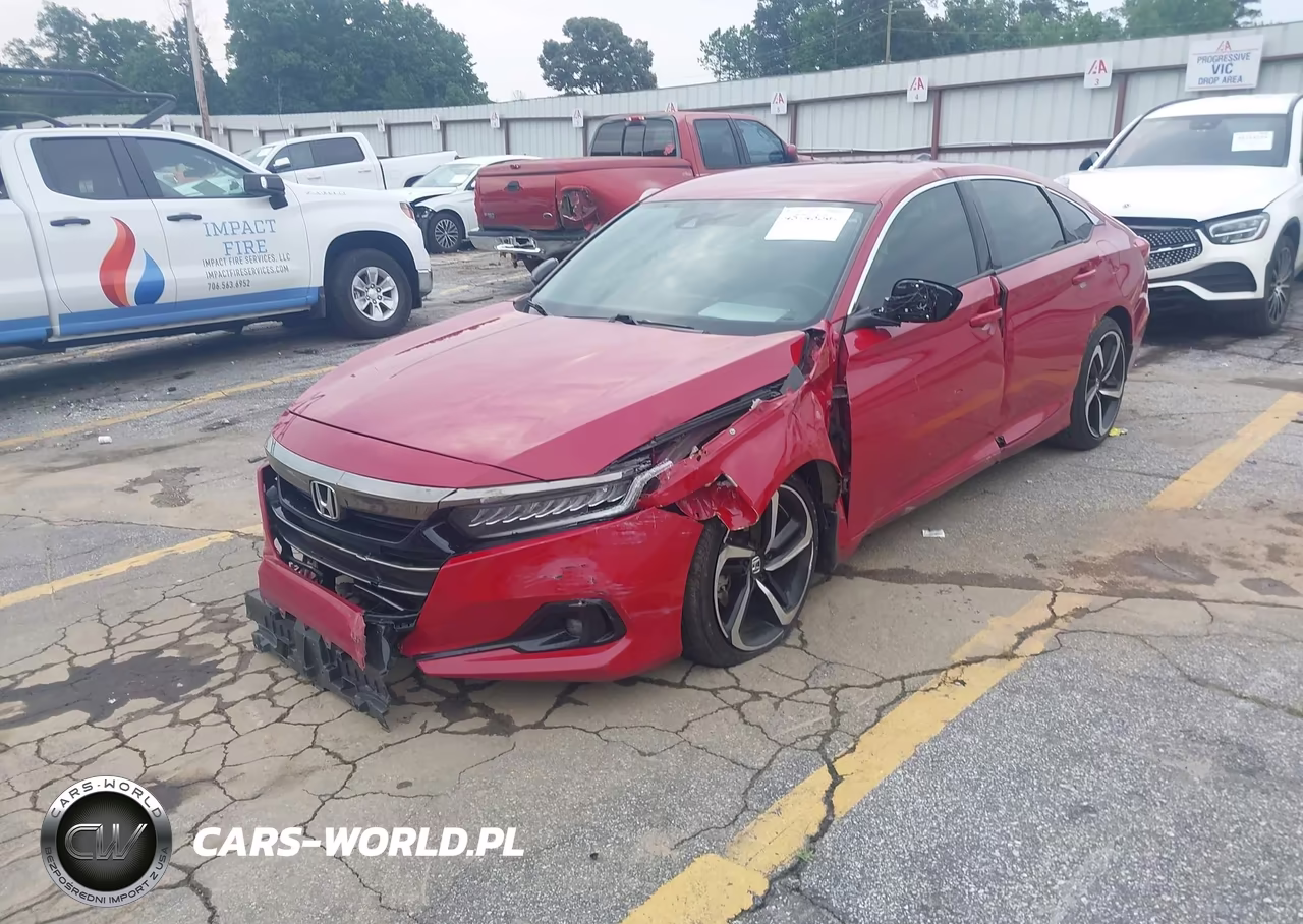 2021 Honda Accord Sport VIN:1HGCV1F35MA026231 - 2
