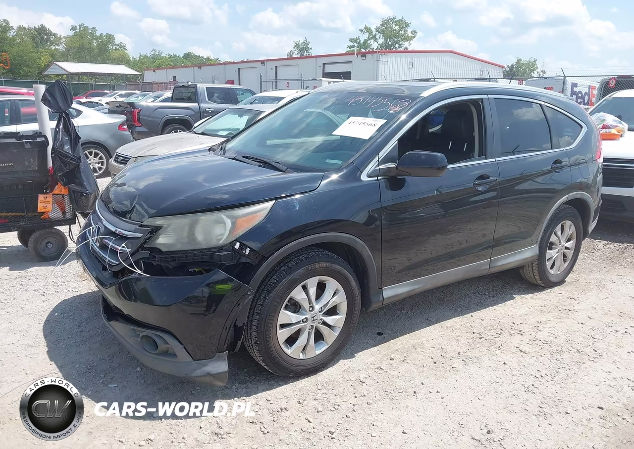 2012 Honda Cr-V Ex-L VIN:JHLRM4H74CC018348 - 2