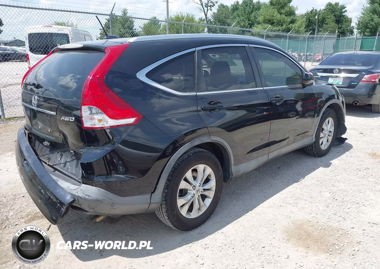 2012 Honda Cr-V Ex-L VIN:JHLRM4H74CC018348 - 4