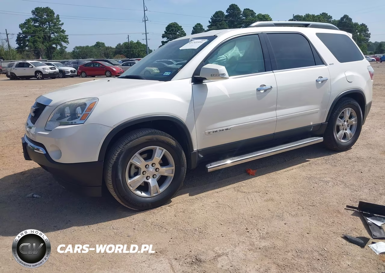 2008 GMC Acadia Slt-2 VIN:1GKER33748J297659 - 2