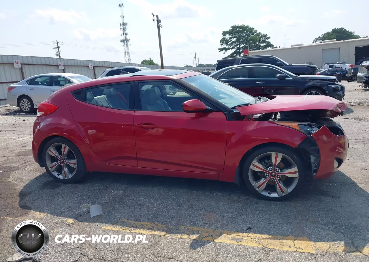2012 Hyundai Veloster Base W-Gray VIN:KMHTC6AD2CU057527 - 13