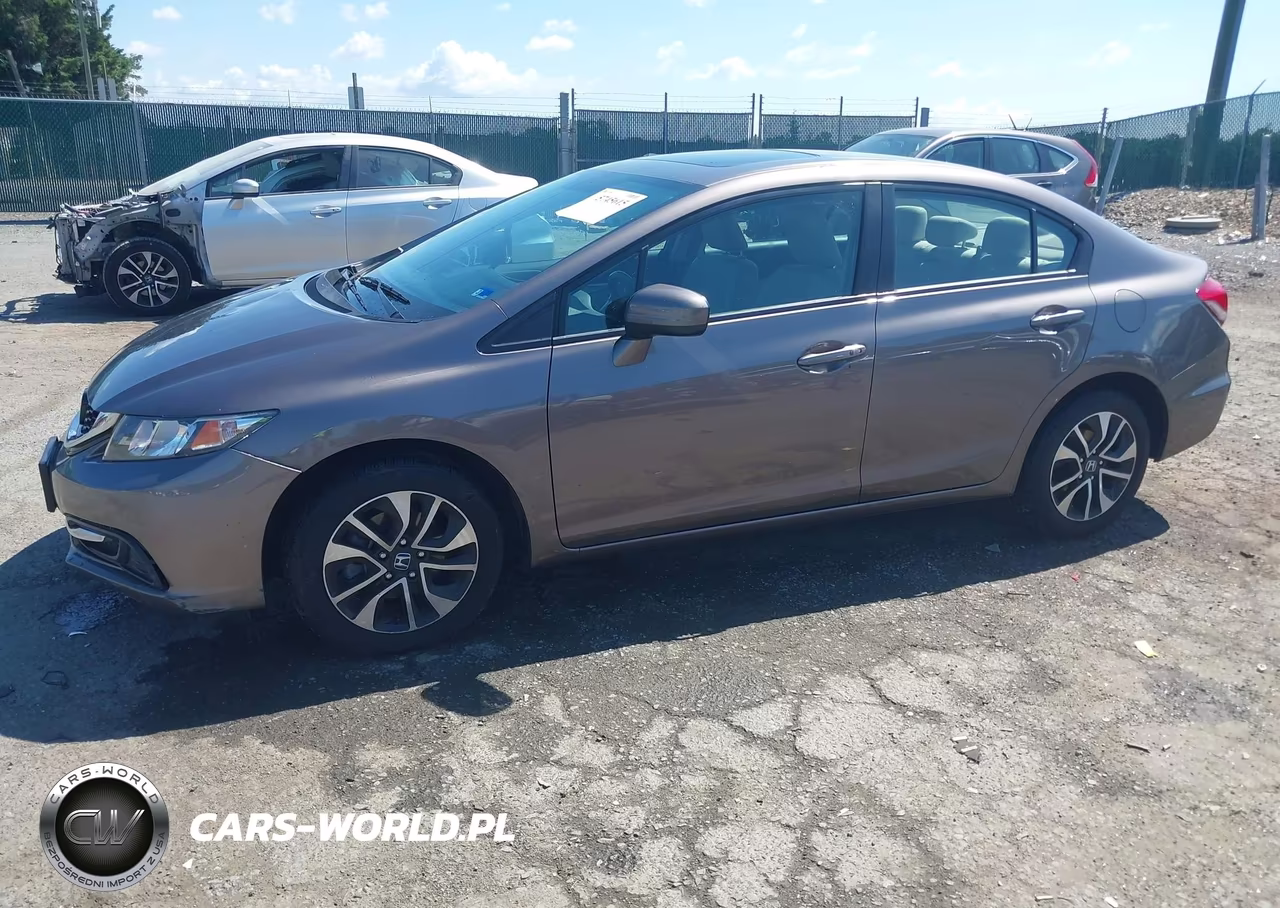 2015 Honda Civic Ex VIN:19XFB2F85FE006213 - 2