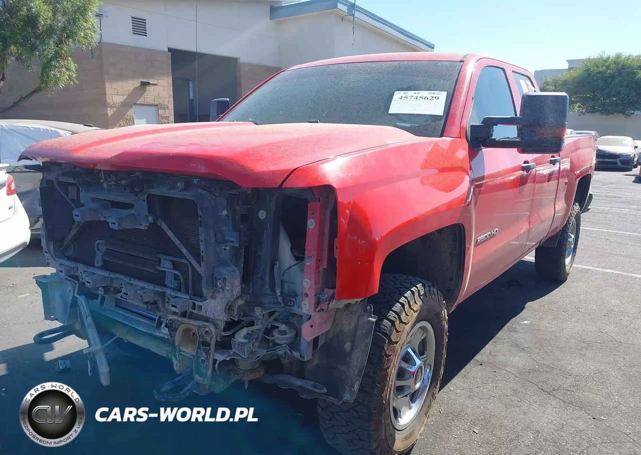 2019 Chevrolet Silverado 2500Hd Wt VIN:2GC2KREG3K1117205 - 2