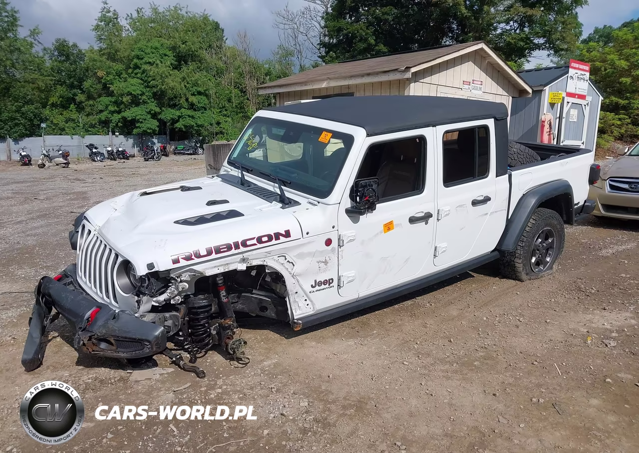 2022 Jeep Gladiator Rubicon 4X4 VIN:1C6JJTBG7NL102468 - 2