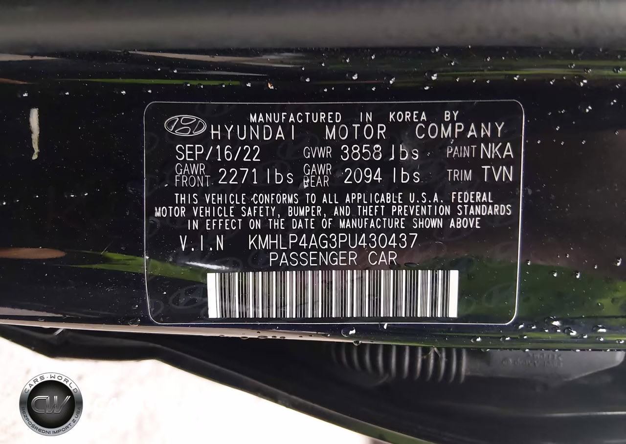 2023 Hyundai Elantra Limited VIN:KMHLP4AG3PU430437 - 9