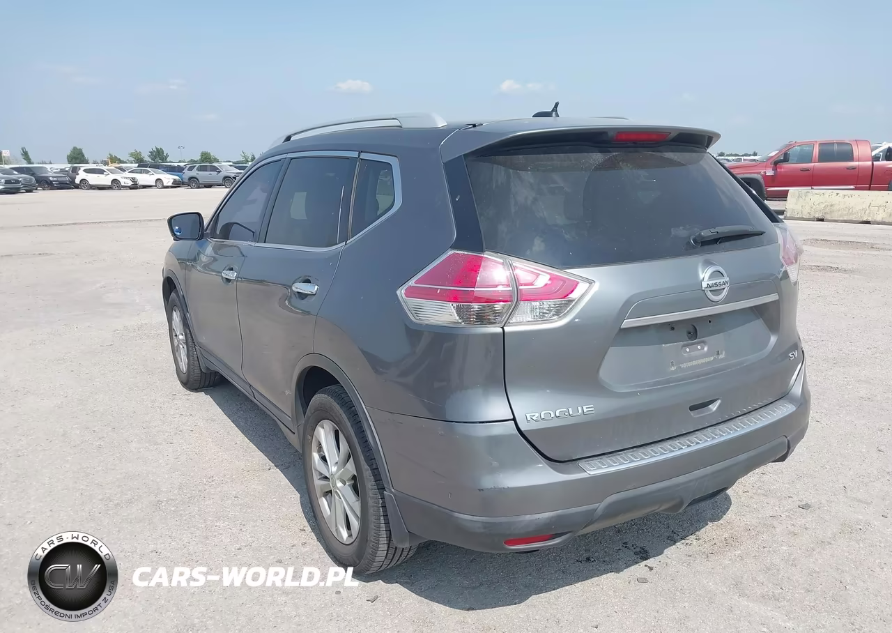 2015 Nissan Rogue Sv VIN:5N1AT2MT4FC754727 - 3