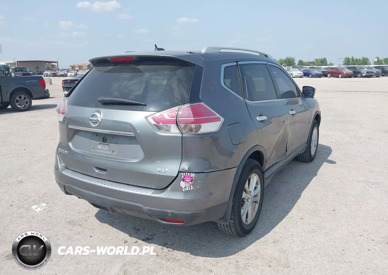 2015 Nissan Rogue Sv VIN:5N1AT2MT4FC754727 - 4