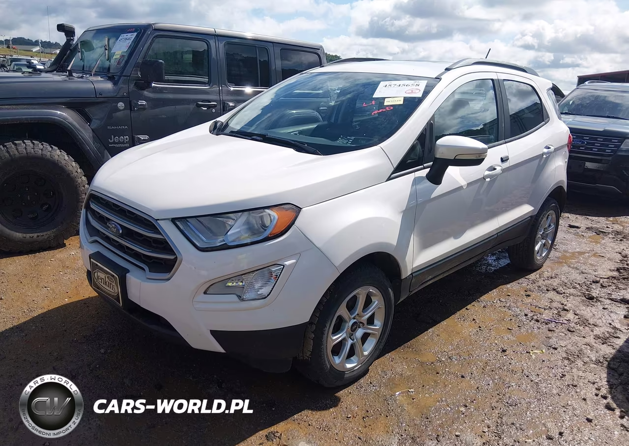 2019 Ford Ecosport Se VIN:MAJ6S3GL4KC289008 - 2