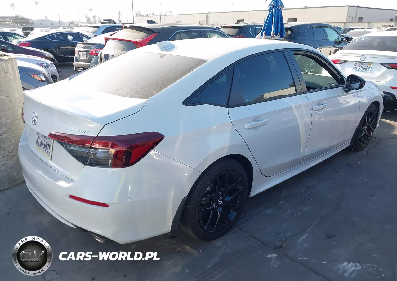 2025 Honda Civic Sport VIN:2HGFE2F50SH572244 - 4