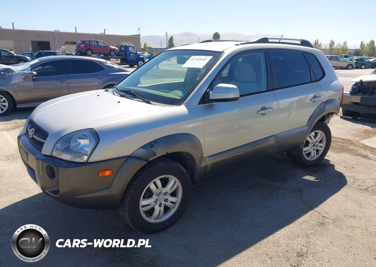 2007 Hyundai Tucson Limited-Se VIN:KM8JN12D67U489725 - 2