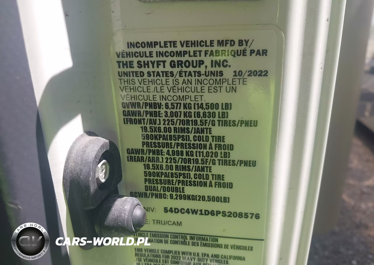 2023 Isuzu Npr Hd VIN:54DC4W1D6PS208576 - 8