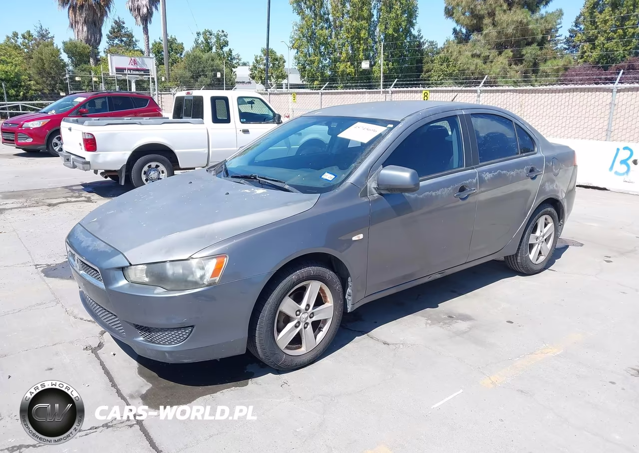 2009 Mitsubishi Lancer Es-Es-Sport VIN:JA3AU26U09U019683 - 2