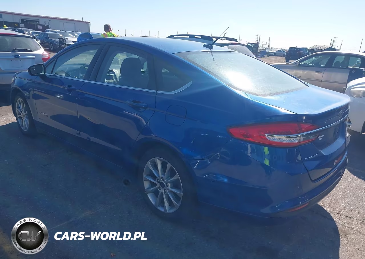 2017 Ford Fusion Hybrid S VIN:3FA6P0UU6HR360782 - 14