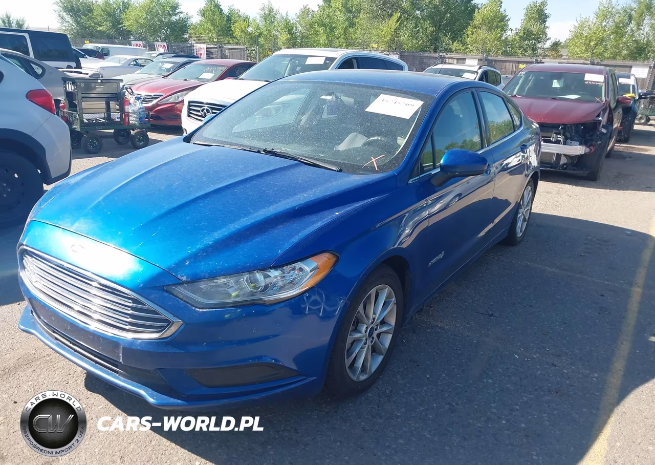 2017 Ford Fusion Hybrid S VIN:3FA6P0UU6HR360782 - 2
