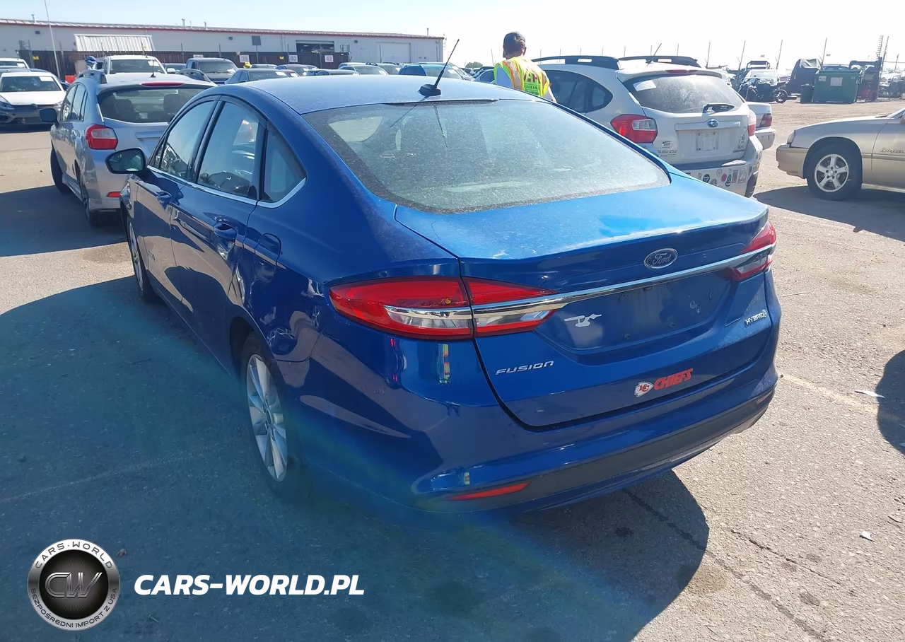 2017 Ford Fusion Hybrid S VIN:3FA6P0UU6HR360782 - 3
