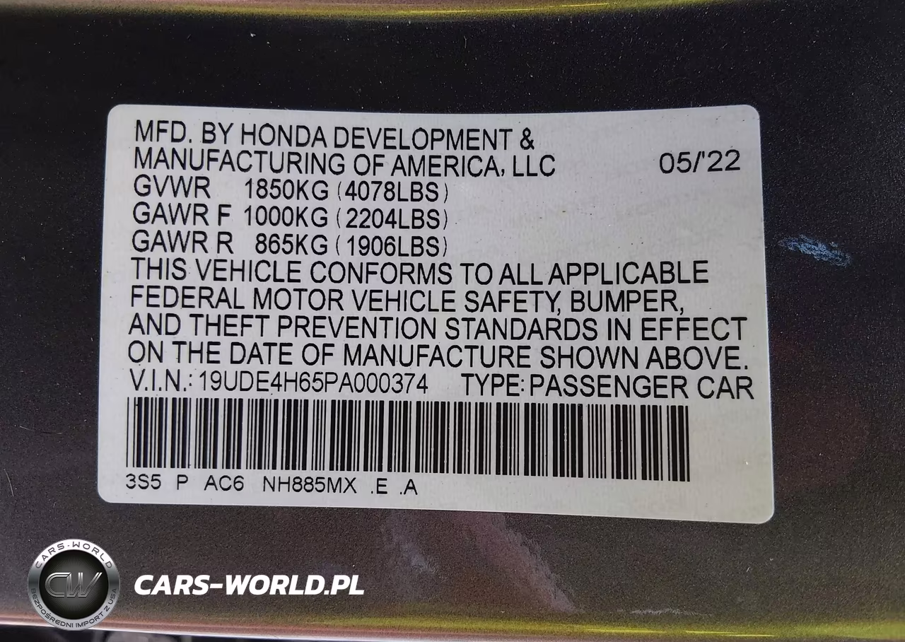 2023 Acura Integra A-Spec Technology VIN:19UDE4H65PA000374 - 9