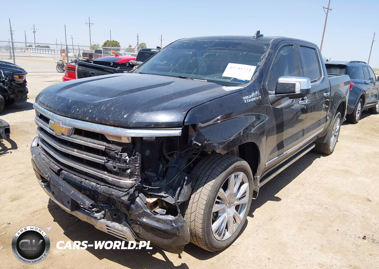 2022 Chevrolet Silverado 1500 4Wd Short Bed High Country VIN:1GCUDJED1NZ585083 - 2