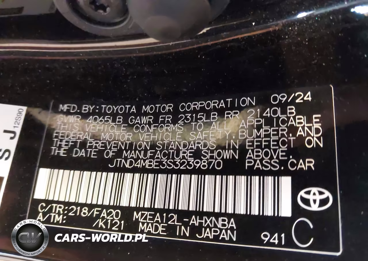 2025 Toyota Corolla Nightshade Edition VIN:JTND4MBE3S3239870 - 9