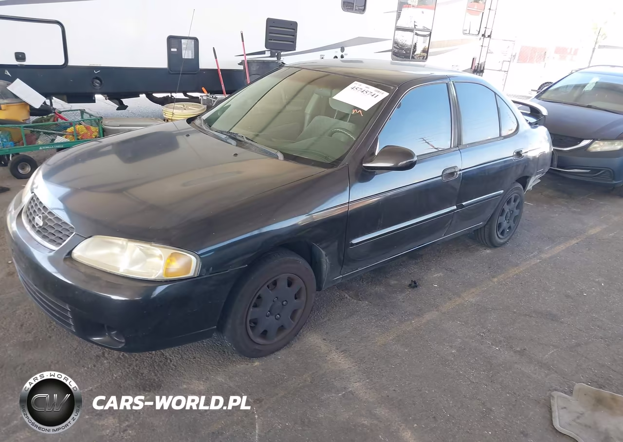2002 Nissan Sentra Gxe VIN:3N1CB51A22L551034 - 2