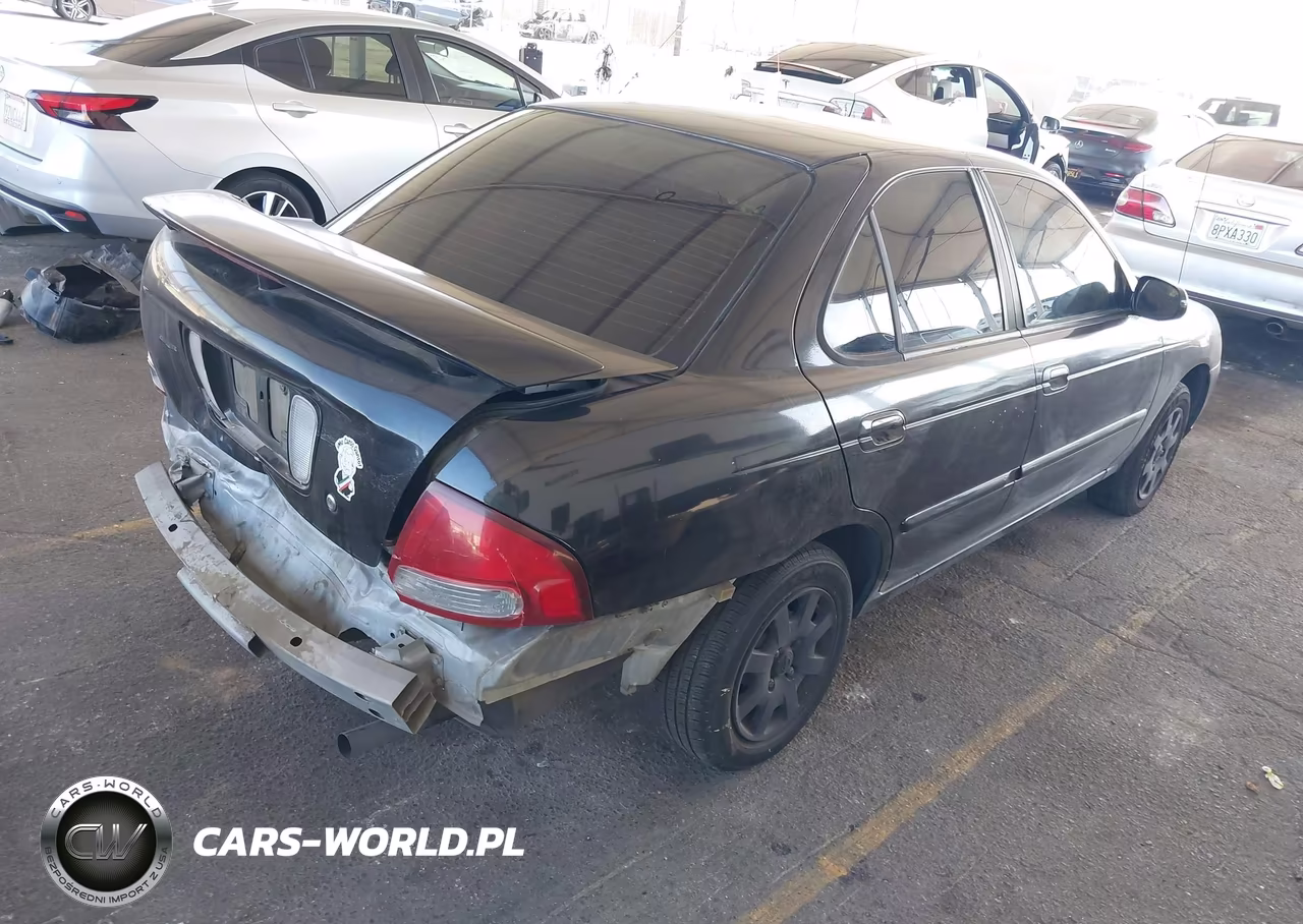 2002 Nissan Sentra Gxe VIN:3N1CB51A22L551034 - 4