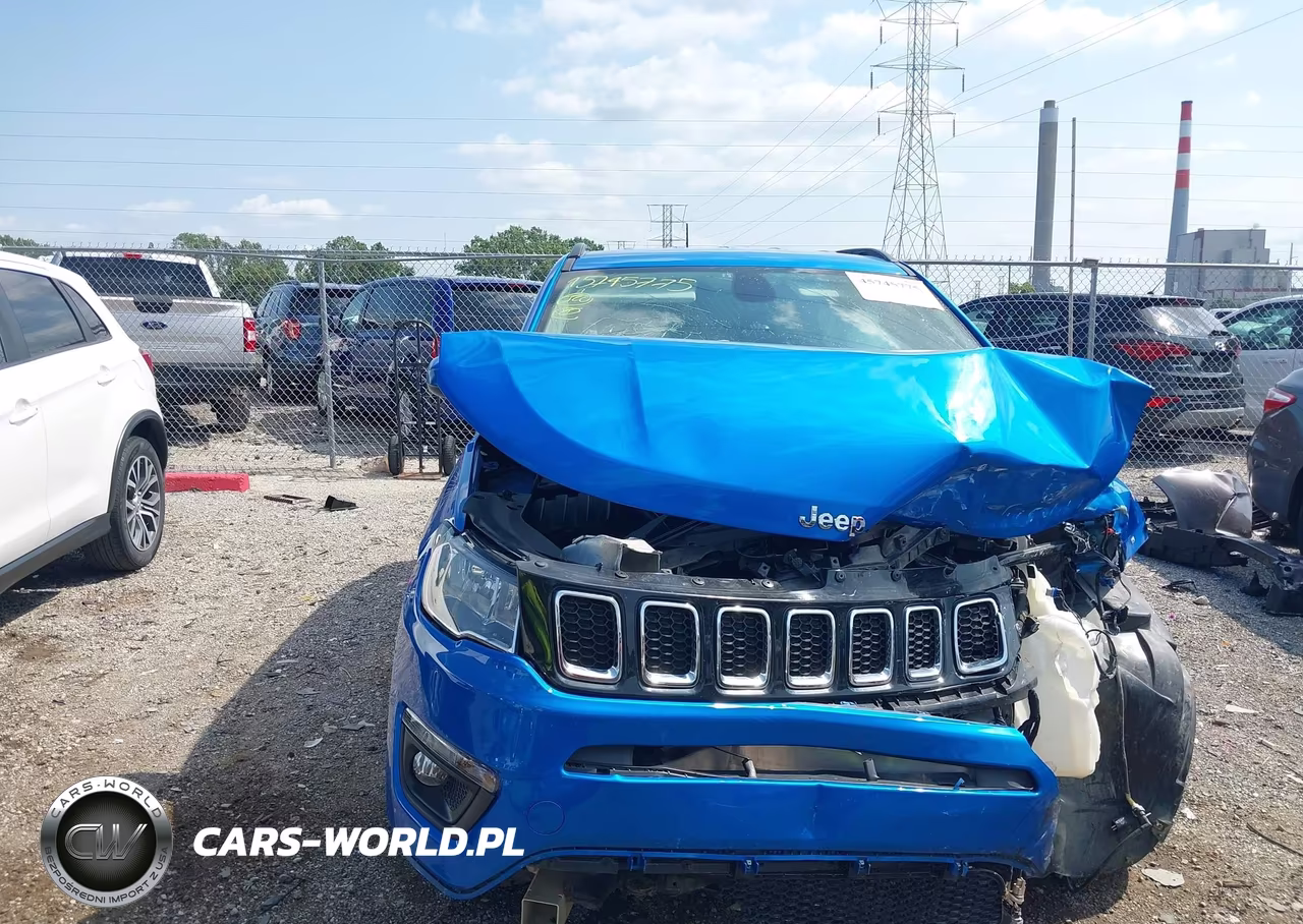 2021 Jeep Compass Latitude Fwd VIN:3C4NJCBB8MT518689 - 12