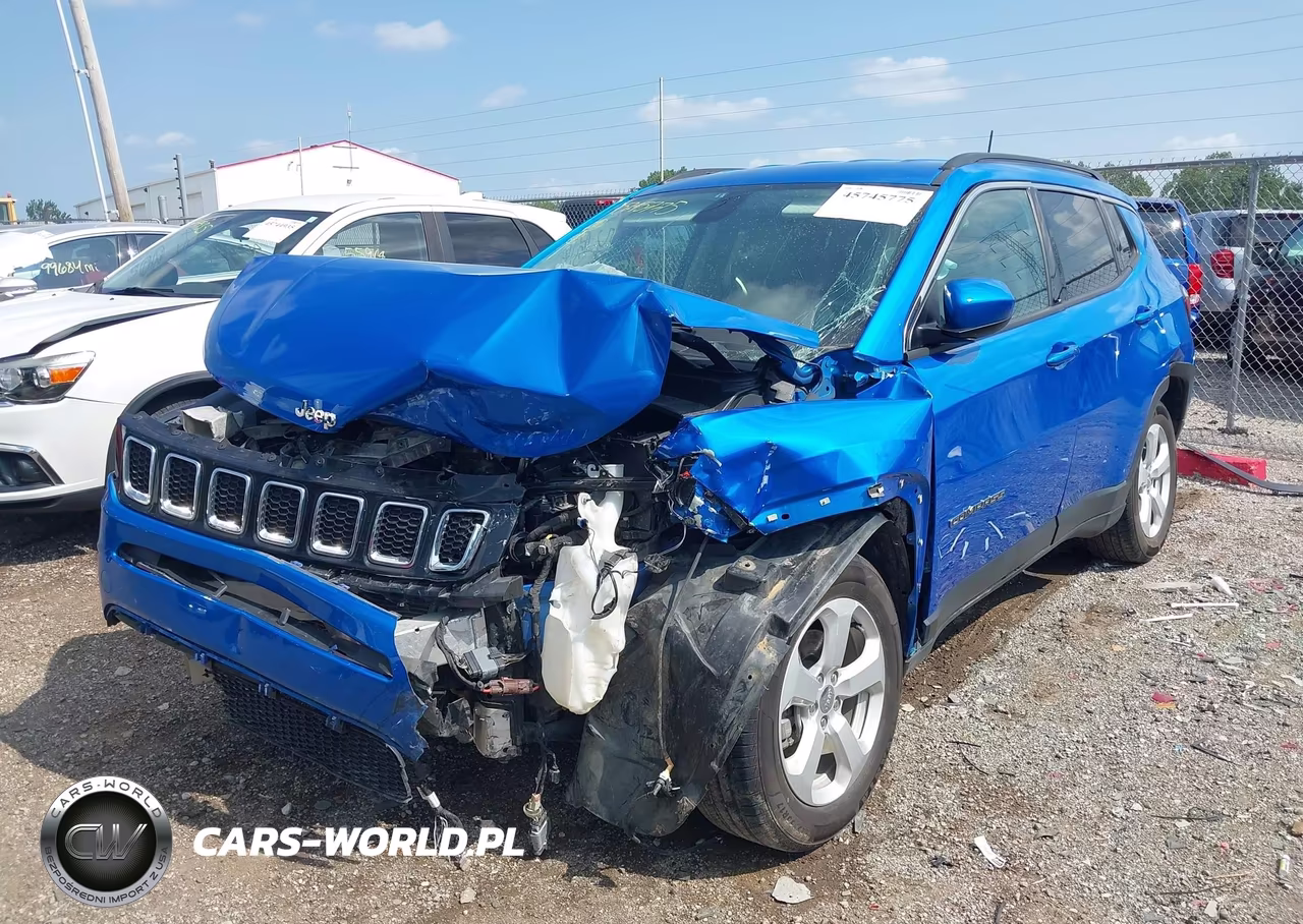 2021 Jeep Compass Latitude Fwd VIN:3C4NJCBB8MT518689 - 2