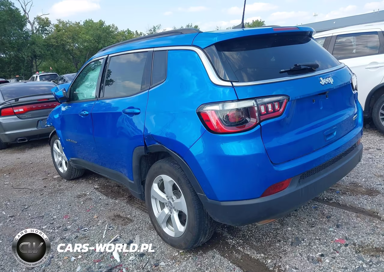 2021 Jeep Compass Latitude Fwd VIN:3C4NJCBB8MT518689 - 3