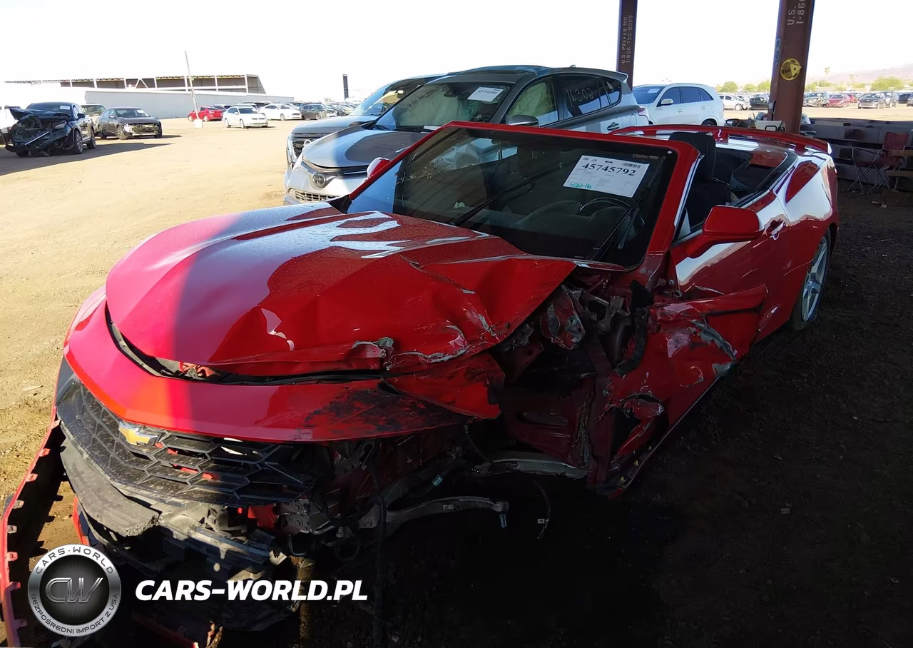 2023 Chevrolet Camaro Rwd 1Lt VIN:1G1FB3DX1P0156421 - 2