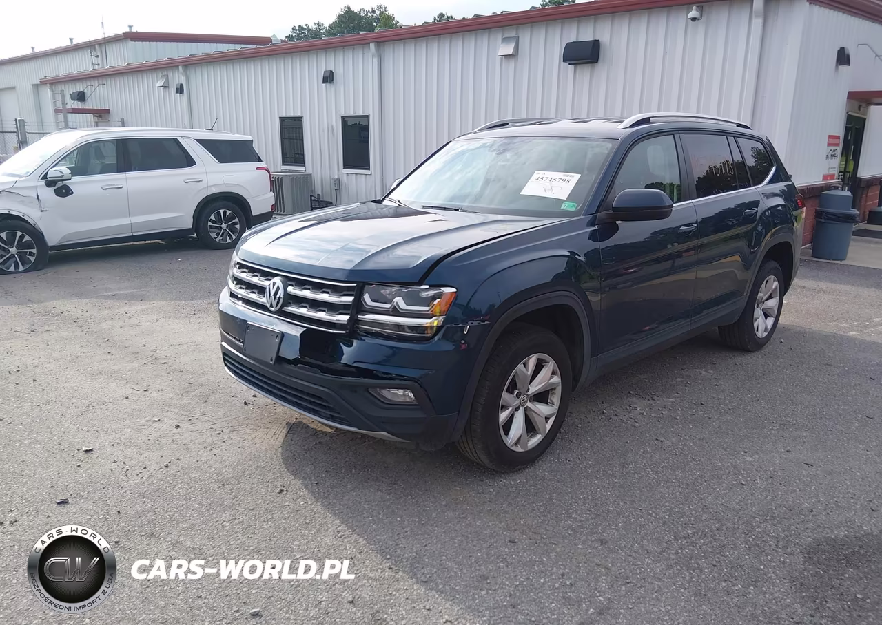 2018 Volkswagen Atlas 3.6L V6 Se VIN:1V2CR2CA3JC580801 - 2