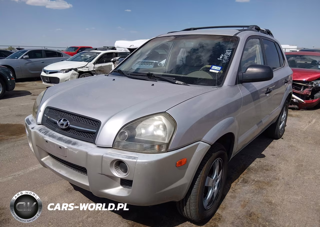 2006 Hyundai Tucson Gl VIN:KM8JM12B66U308137 - 2