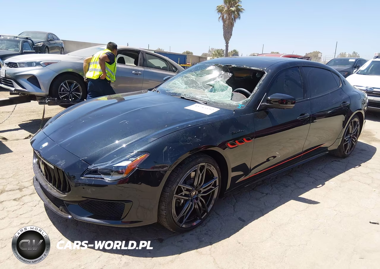 2022 Maserati Quattroporte Modena Q4 VIN:ZAM56YRM0N1383640 - 2