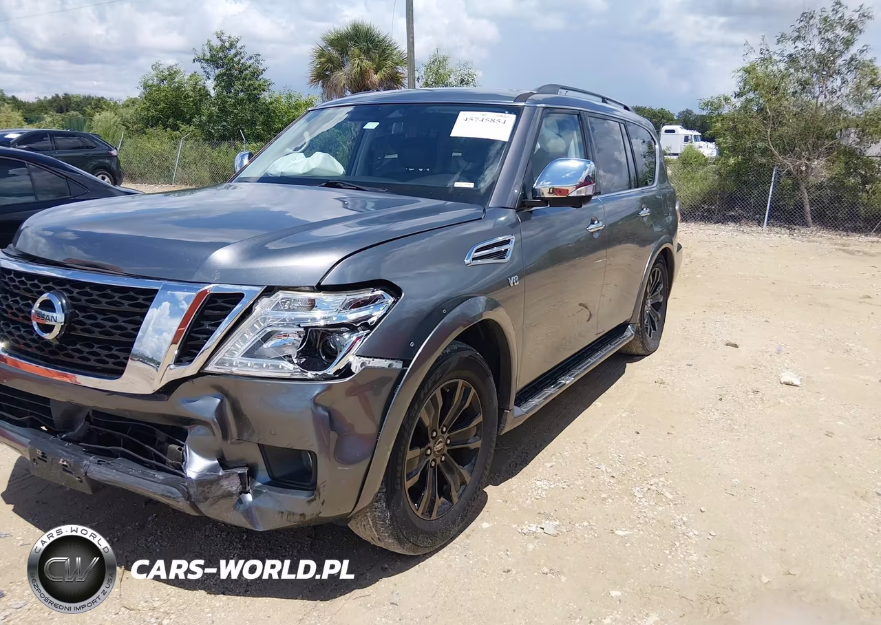 2019 Nissan Armada Platinum VIN:JN8AY2NE1K9755657 - 2