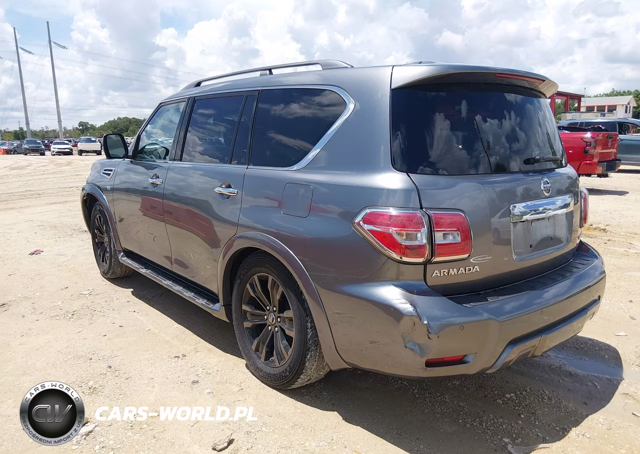 2019 Nissan Armada Platinum VIN:JN8AY2NE1K9755657 - 3