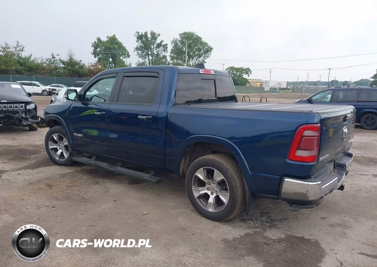 2020 Ram 1500 Laramie 4X4 5'7 Box VIN:1C6SRFJT5LN222476 - 3