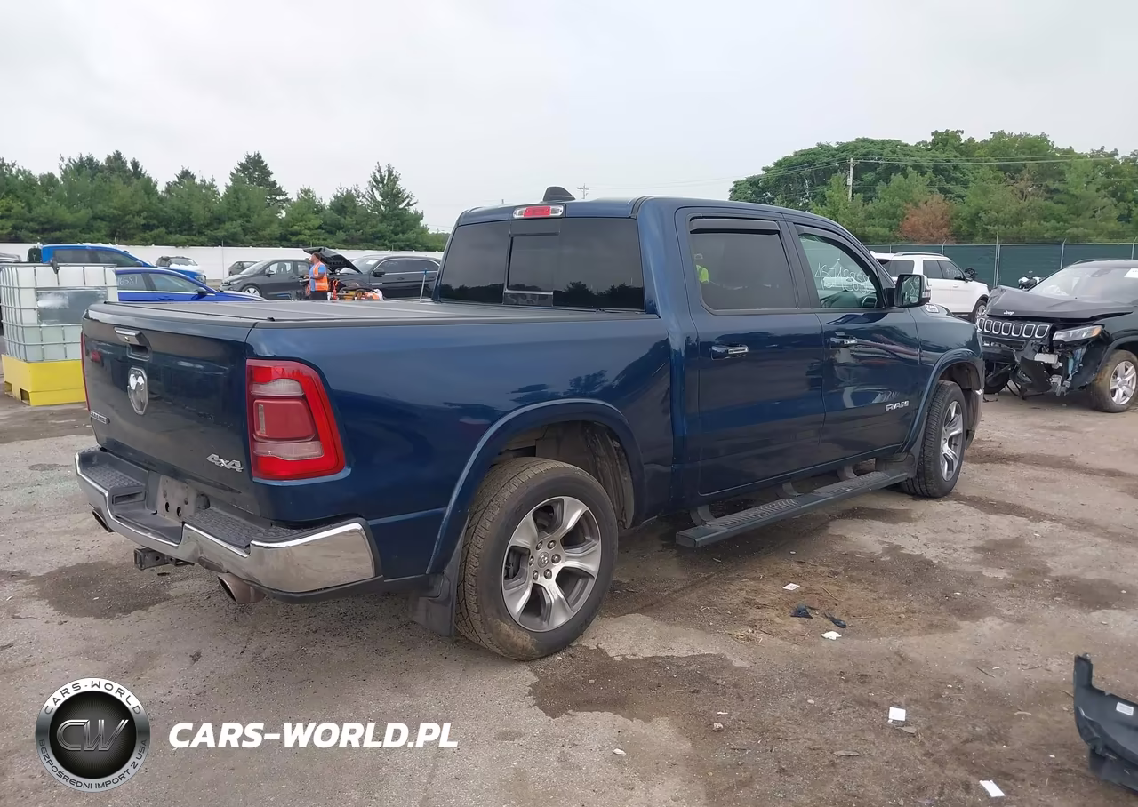 2020 Ram 1500 Laramie 4X4 5'7 Box VIN:1C6SRFJT5LN222476 - 4