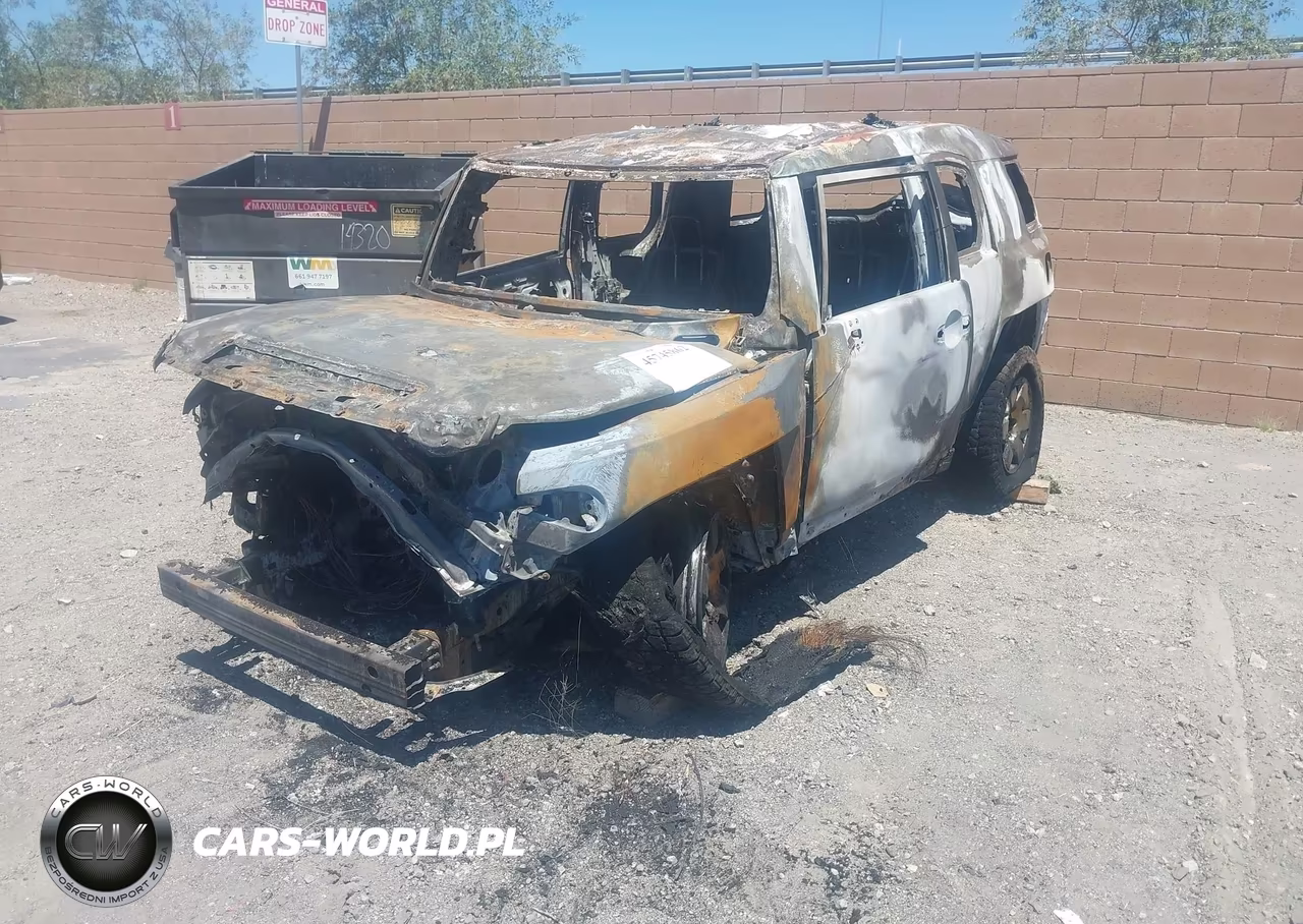 2007 Toyota Fj Cruiser VIN:JTEBU11F770101077 - 2