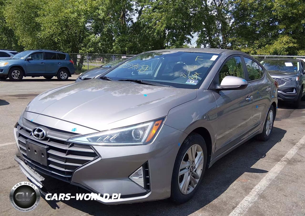 2020 Hyundai Elantra Sel VIN:KMHD84LF6LU918927 - 2