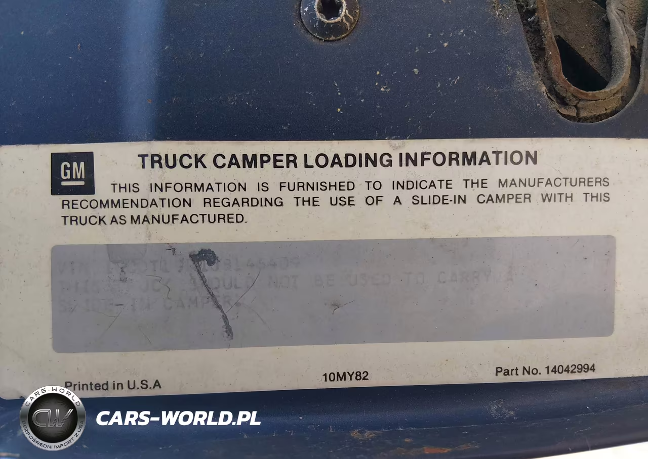 1988 Chevrolet S Truck S10 VIN:1GCDT19R1J8146409 - 9