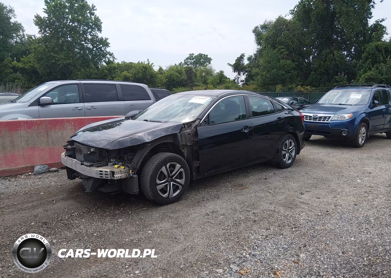 2016 Honda Civic Lx VIN:2HGFC2F52GH537587 - 2