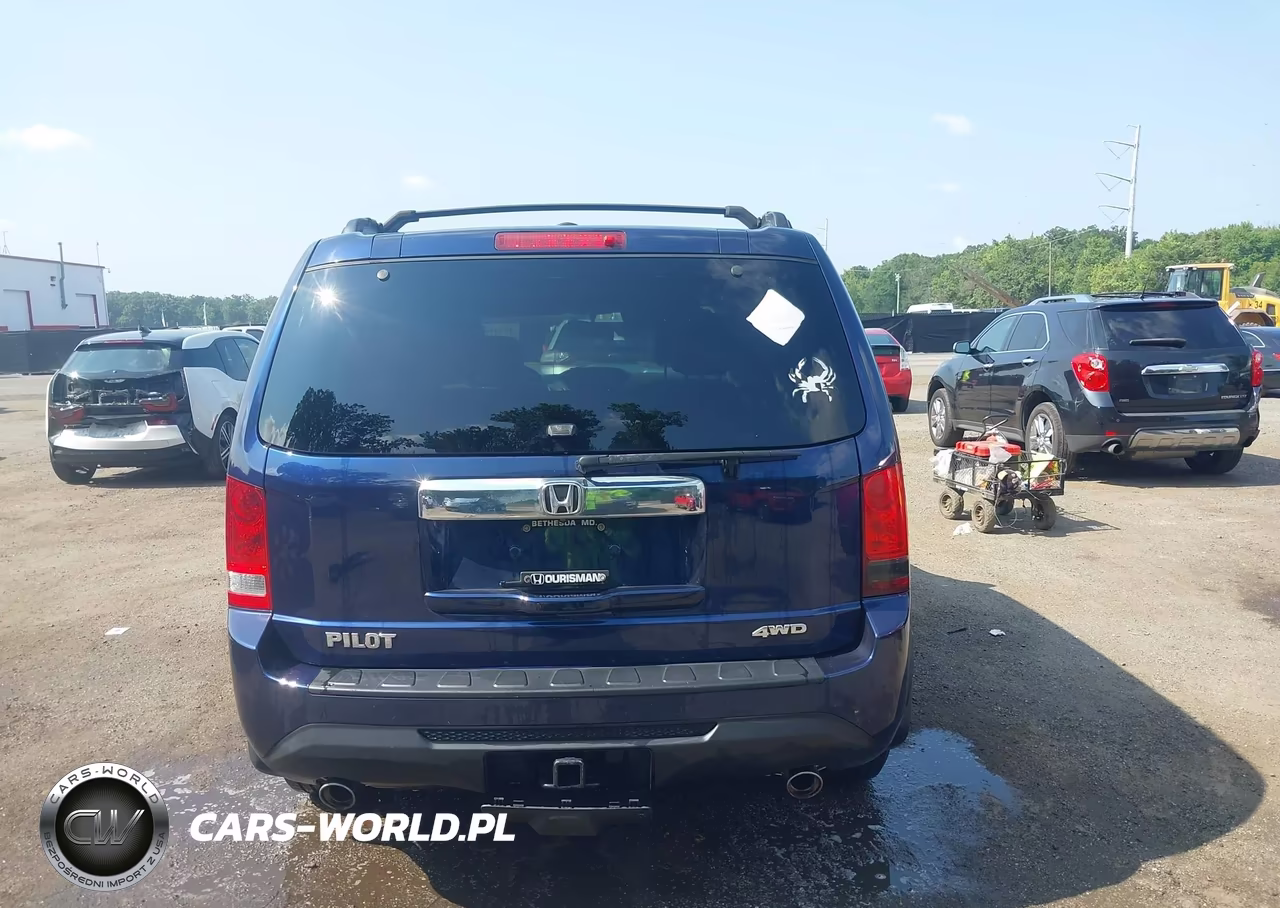 2014 Honda Pilot Ex-L VIN:5FNYF4H75EB043784 - 15