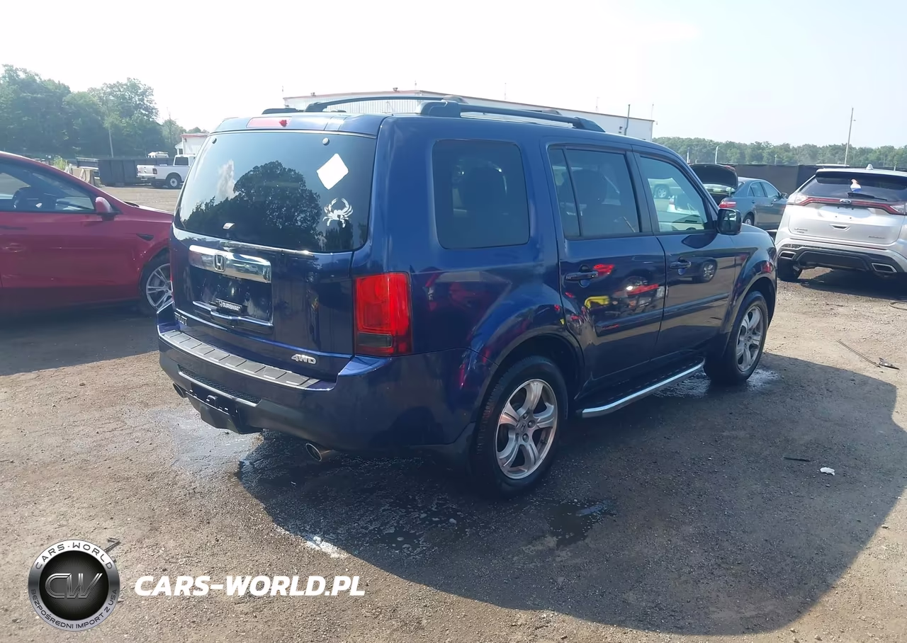 2014 Honda Pilot Ex-L VIN:5FNYF4H75EB043784 - 4
